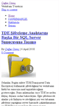 Mobile Screenshot of caglarozenc.com